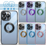 CD Chrome Logo Cut TPU Silicon Case - Genuine Imported Rubber Back Cover for All Models