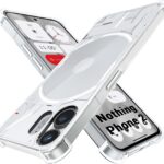 Crystal Clear Transparent Back Case Cover for Nothing Phone 2A