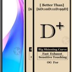Premium D+ Tempered Glass Edge to Edge Screen Guard Protector for Vivo S1 Pro