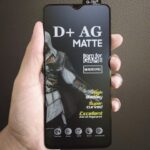 (Matte Glass ) D+ AG Matte Gaming Tempered Glass Edge to Edge Screen Guard Protector for Redmi Note 9 Pro