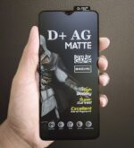 (Matte Glass ) D+ AG Matte Gaming Tempered Glass Edge to Edge Screen Guard Protector for Realme 5 Pro