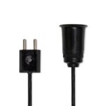 Bulb Holder with Flexible Wire and 2-Pin Plug for Multipurpose Use, Screw Type E27 LED Bulb Holder - Image 4