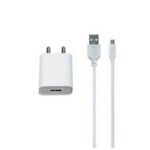 ERD TC-50 5V 2Amp Super Fast Data and Charger with 1 Meter USB Cable for All Android and Smart Phones V8 Pin (White)