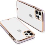 OG Chrome Transparent Silicone/Rubber Back Camera Protection Case and covers for Apple iPhone 13