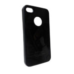 Hard Plastic Back Case Cover for Apple iphone 4/4S - Black