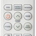 Air Conditioner Remote Compatible for LG Split AC Remote Control [AC-36I], White
