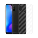 3D Carbon Fiber Transparent Sticker Skin for Apple iPhone 6S - Screen Guard & Back Protector