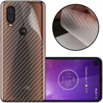 3D Carbon Fiber Transparent Sticker Skin for Xiaomi Mi 10T Pro - Screen Guard & Back Protector