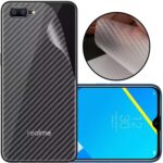 3D Carbon Fiber Transparent Sticker Skin for Xiaomi Redmi 5 - Screen Guard & Back Protector