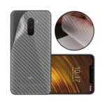 3D Carbon Fiber Transparent Sticker Skin for Xiaomi Redmi 10 - Screen Guard & Back Protector