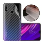 3D Carbon Fiber Transparent Sticker Skin for Xiaomi Redmi 4A - Screen Guard & Back Protector