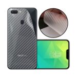 3D Carbon Fiber Transparent Sticker Skin for Xiaomi Redmi 5A - Screen Guard & Back Protector