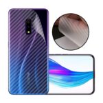3D Carbon Fiber Transparent Sticker Skin for Xiaomi Redmi 6 - Screen Guard & Back Protector