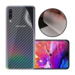 3D Carbon Fiber Transparent Sticker Skin for Xiaomi Redmi 6A - Screen Guard & Back Protector