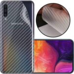 3D Carbon Fiber Transparent Sticker Skin for Xiaomi Redmi 9i Sport - Screen Guard & Back Protector