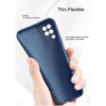 Soft Matte Liquid Silicone TPU cover Camera protection phone case for MI Redmi NOTE 9 Power - Image 4