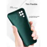 Soft Matte Liquid Silicone TPU cover Camera protection phone case for MI Redmi NOTE 9 Power - Image 3