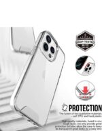 Transparent High Quality Mobile Back Case Cover for Apple iPhone 13 - Image 3