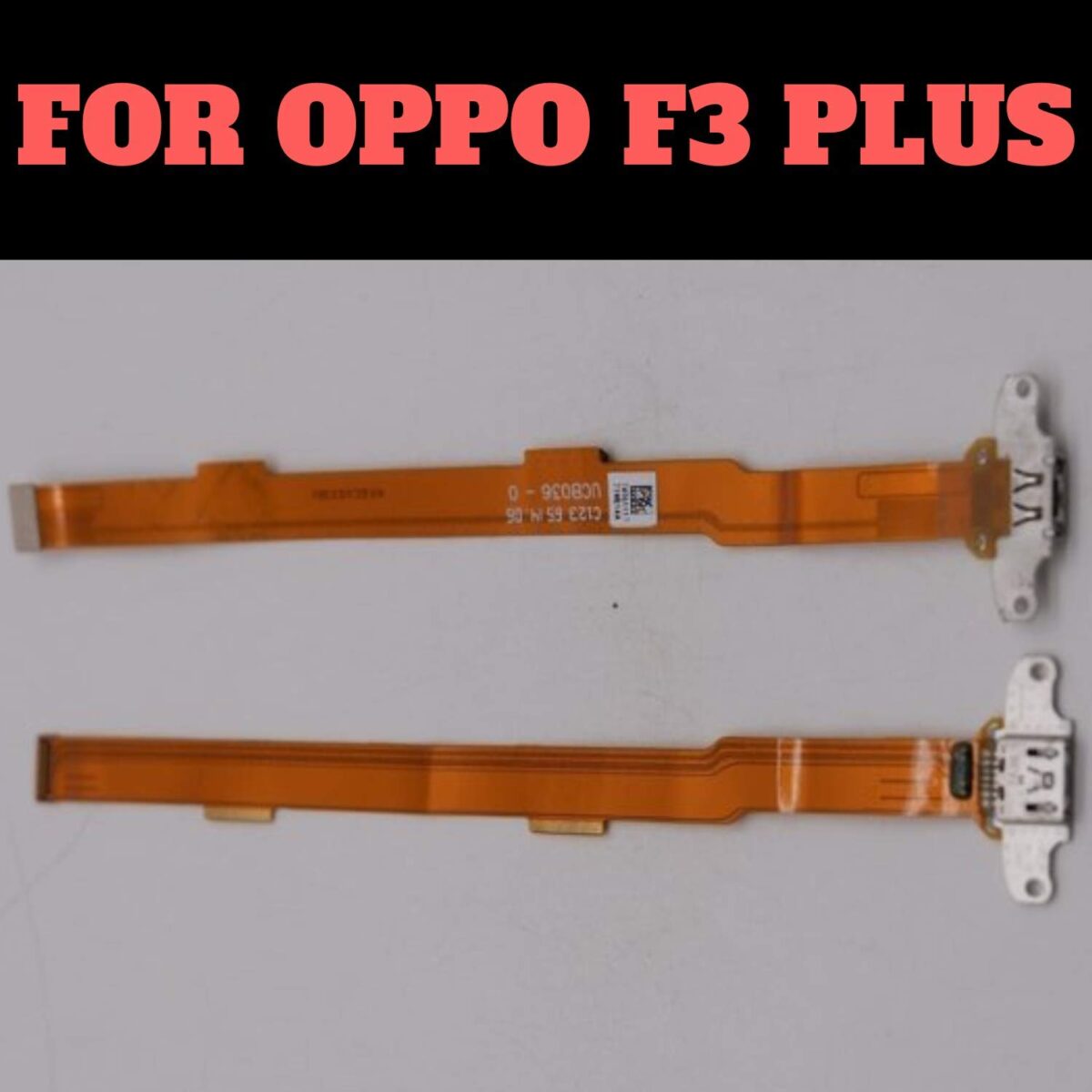 USB Charging Port Connector Flex Cable Replacement for Oppo F3 Plus