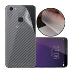 3D Carbon Fiber Transparent Sticker Skin for Xiaomi Redmi Note 8 Pro - Screen Guard & Back Protector
