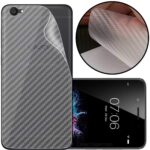 3D Carbon Fiber Transparent Sticker Skin for Xiaomi Redmi Note 9 - Screen Guard & Back Protector