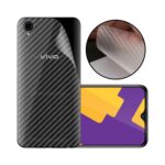 3D Carbon Fiber Transparent Sticker Skin for Xiaomi Redmi Note 9 Pro - Screen Guard & Back Protector