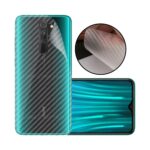 3D Carbon Fiber Transparent Sticker Skin for Apple iPhone 7 - Screen Guard & Back Protector