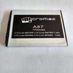 High-Quality Battery for Micromax Ninja A87 - Reliable Power Solution