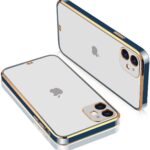 OG Chrome Transparent Silicone/Rubber Back Camera Protection Case and covers for Apple iPhone 12
