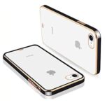 OG Chrome Transparent Silicone/Rubber Back Camera Protection Case and covers for Apple iPhone 7G