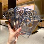 CD Chrome Logo Cut TPU Silicon Case Genuine Imported Hard Rubber Back Cover (All Models)