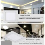LED Light for Ceiling, 6-Watt Panel Light with IP50 Dust Proof for Indoor Use at Home and Office (Pack of 2) - Image 2