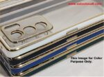 OG Chrome Transparent Silicone/Rubber Back Camera Protection Case and covers for Apple iPhone 13 PRO - Image 3
