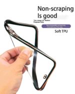 OG Chrome Transparent Silicone/Rubber Back Camera Protection Case and covers for Apple iPhone 13 PRO - Image 2