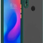 Camera Safe Smoke Back Case Hard With Side Soft Cover for Honor 8X - Green | Protect Your Phone with Style
