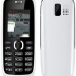 Full Body Housing for Nokia 112 - Black with White Side