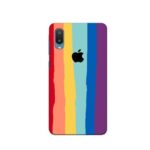 Rainbow Genuine Imported Hard Plastic Back Cover with Logo (All Models)