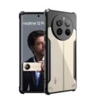 Transparent Shockproof Crystal Clear Back Cover Case for Realme 12 Pro / 12 Pro Plus 5G