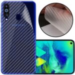 3D Carbon Fiber Transparent Sticker Skin for Xiaomi Redmi K20 Pro - Screen Guard & Back Protector