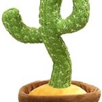 Interactive Dancing Cactus Talking Plush Toy - Sing, Dance, and Record Fun