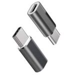 USB OTG V8 to Type-C Adapter for Android Devices (Pack of 10)