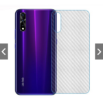 3D Carbon Fiber Transparent Sticker Skin for Xiaomi Redmi Note 11 - Screen Guard & Back Protector