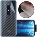 3D Carbon Fiber Transparent Sticker Skin for Xiaomi Redmi Note 7s - Screen Guard & Back Protector