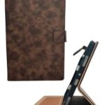 Lenovo M10 Plus X606X Rotate 360 Degree Flip Cover | Leather Finish | Black