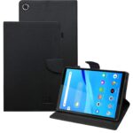 Lenovo M7 7305X Rotate 360 Degree Flip Cover | Leather Finish | Black