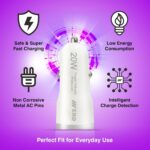 ERD CC-49 20W PD Fast Car Charger | Dual Port (Type-C + USB-A) | 75% Faster Charging - Image 2