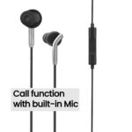 ZEBRONICS Bro In-Ear Wired Earphones with Mic | 10mm Drivers | 3.5mm Jack (Black) - Image 2