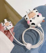 iPhone 18W & 20W Adapter 3D Cartoon Cute Case Cover – Protective Sleeve Full Charger Protection - Image 4