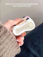 iPhone 18W & 20W Adapter 3D Cartoon Cute Case Cover – Protective Sleeve Full Charger Protection - Image 3