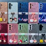 Ladies Diamond Mobile Cover with Diamond Sheet and Carton Latkan